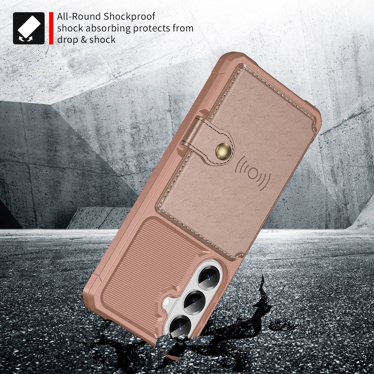 All-Round Shockproof shock absorbing protects from drop & shock