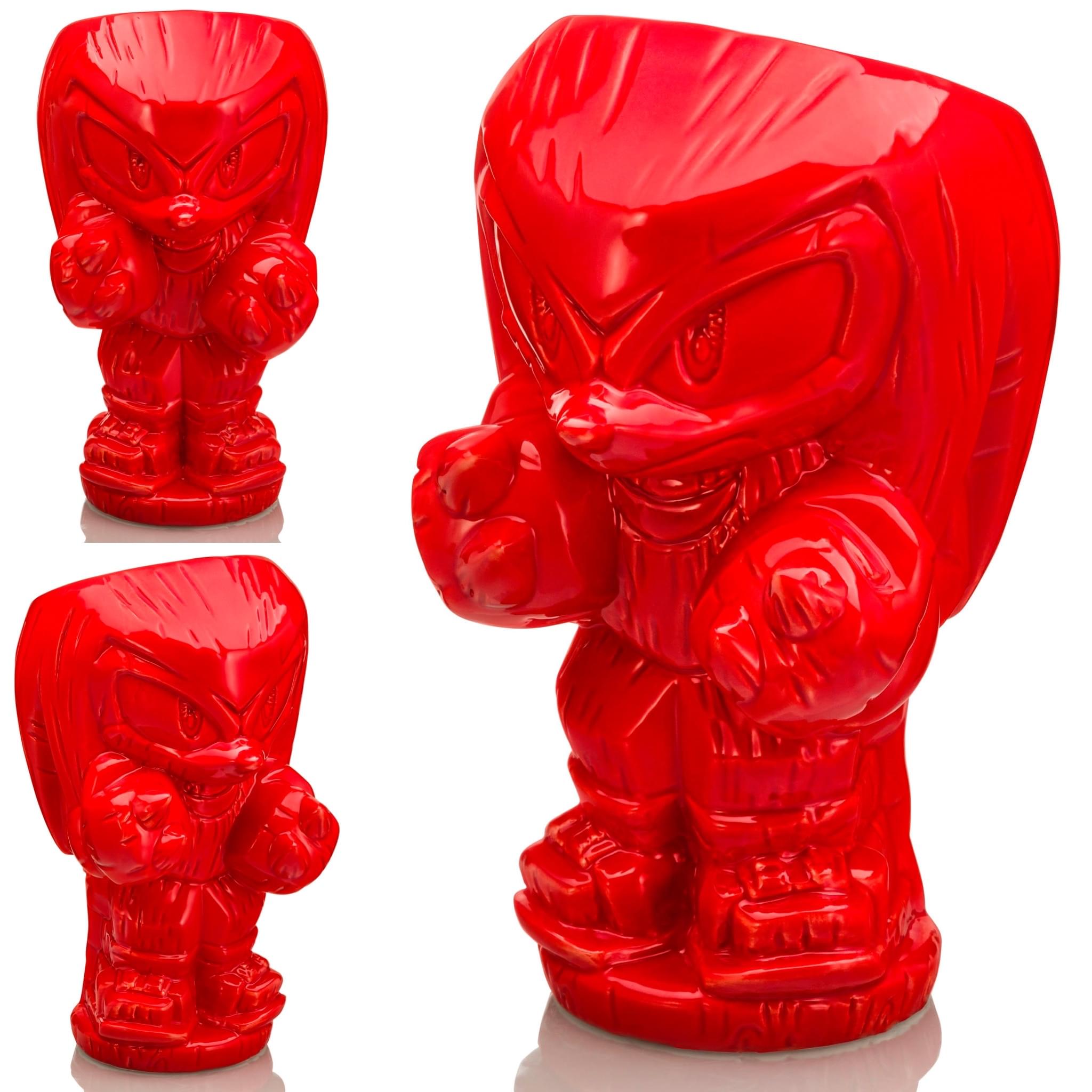 Alt View 3. ThinkGeek - Geeki Tikis Sonic The Hedgehog 5-Piece Ceramic Mug Set | Each Holds 10-18 Ounces - Assorted.