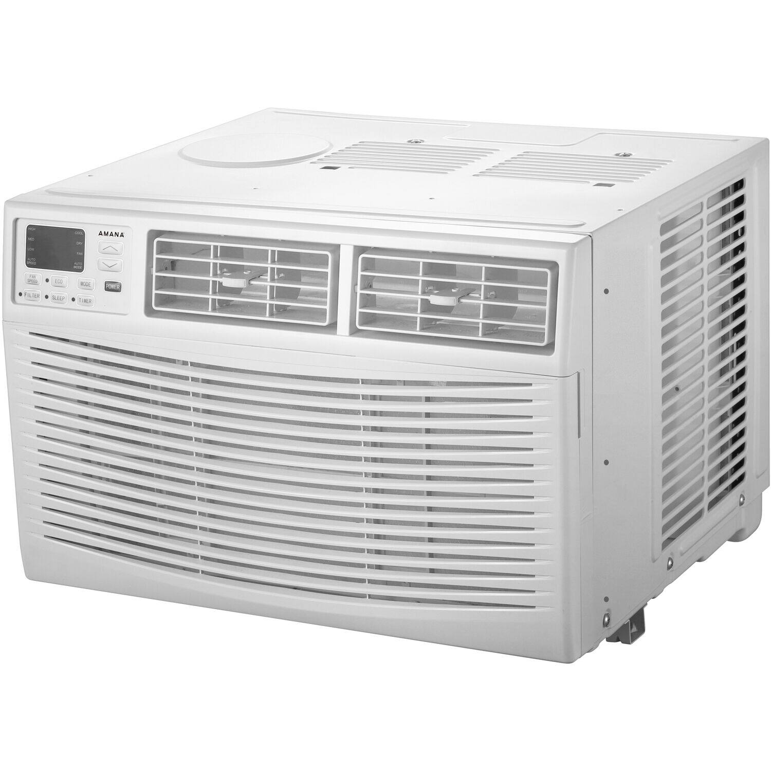 Alt View 6. Amana - 1,000 Sq. Ft. 18,000  230V  Window Air Conditioner - White.