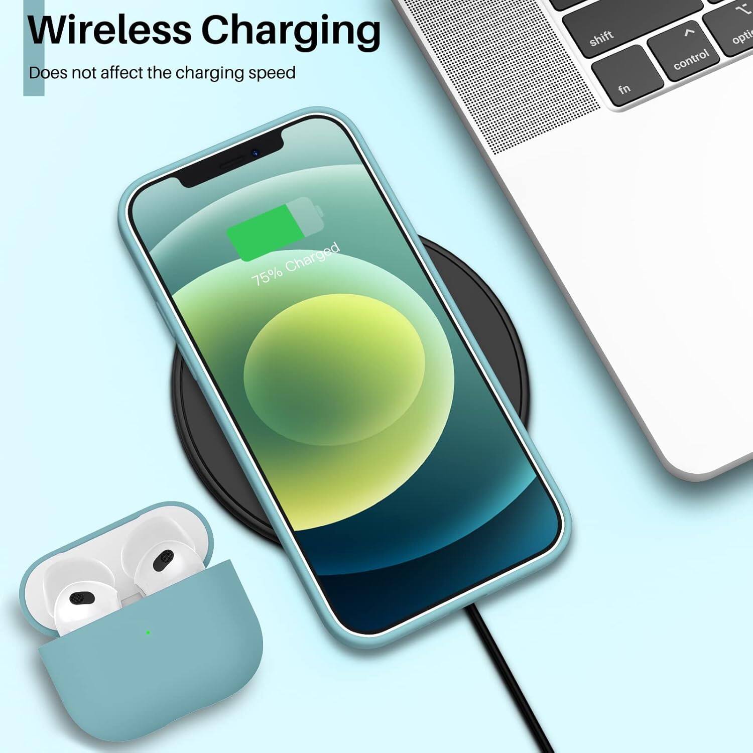 Wireless Charging Does not affect the charging speed 75% Charged