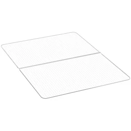 VEVOR - Chair Mat, 60 x 46-inch Office Chair Mat for Low Pile Carpeted Floors, Clear Floor Protector Rug with Studded, Non-Slip - Transparent