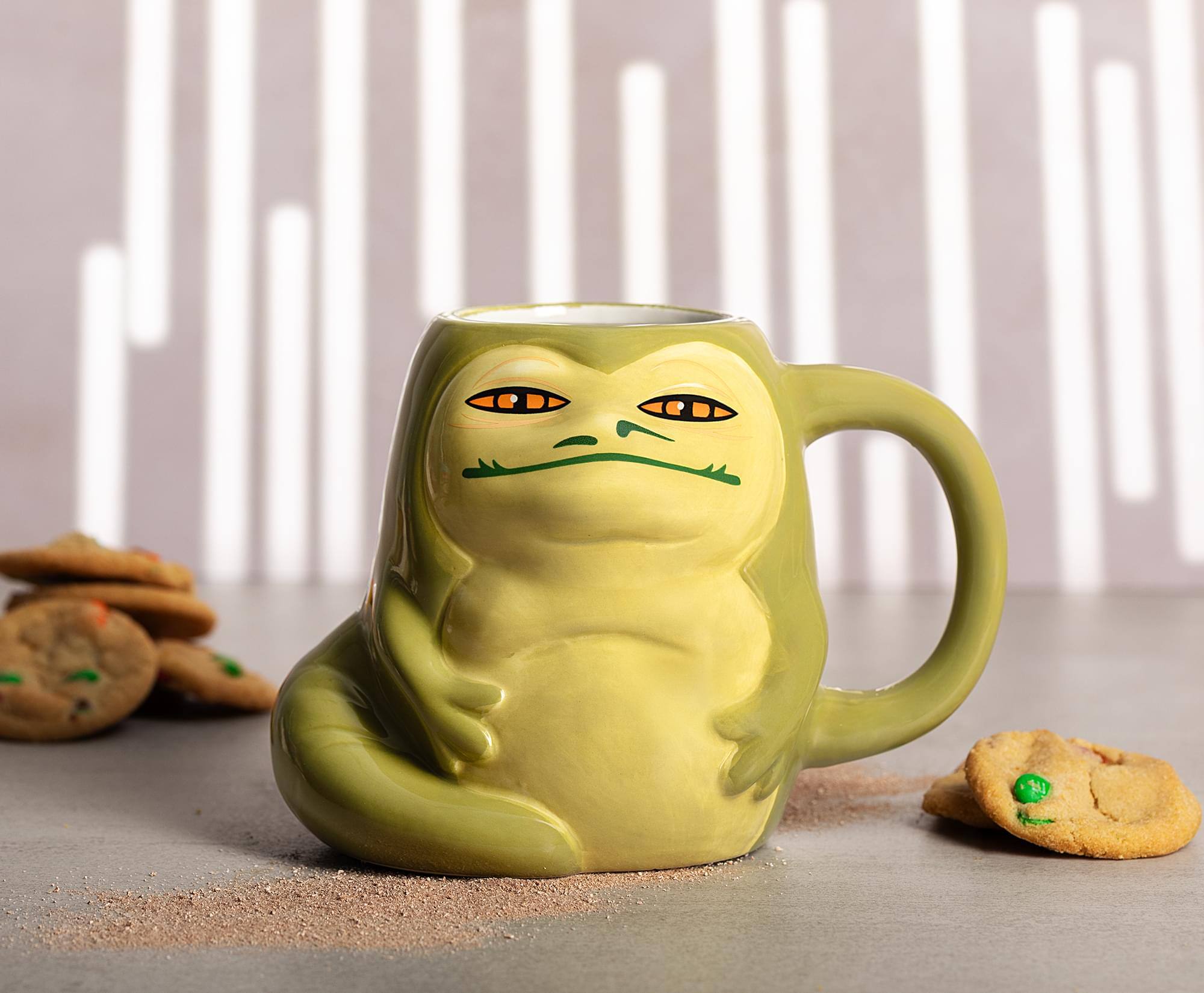 Alt View 10. Silver Buffalo - Star Wars Jabba The Hutt 3D Sculpted Ceramic Mug | Holds 20 Ounces - Brown.