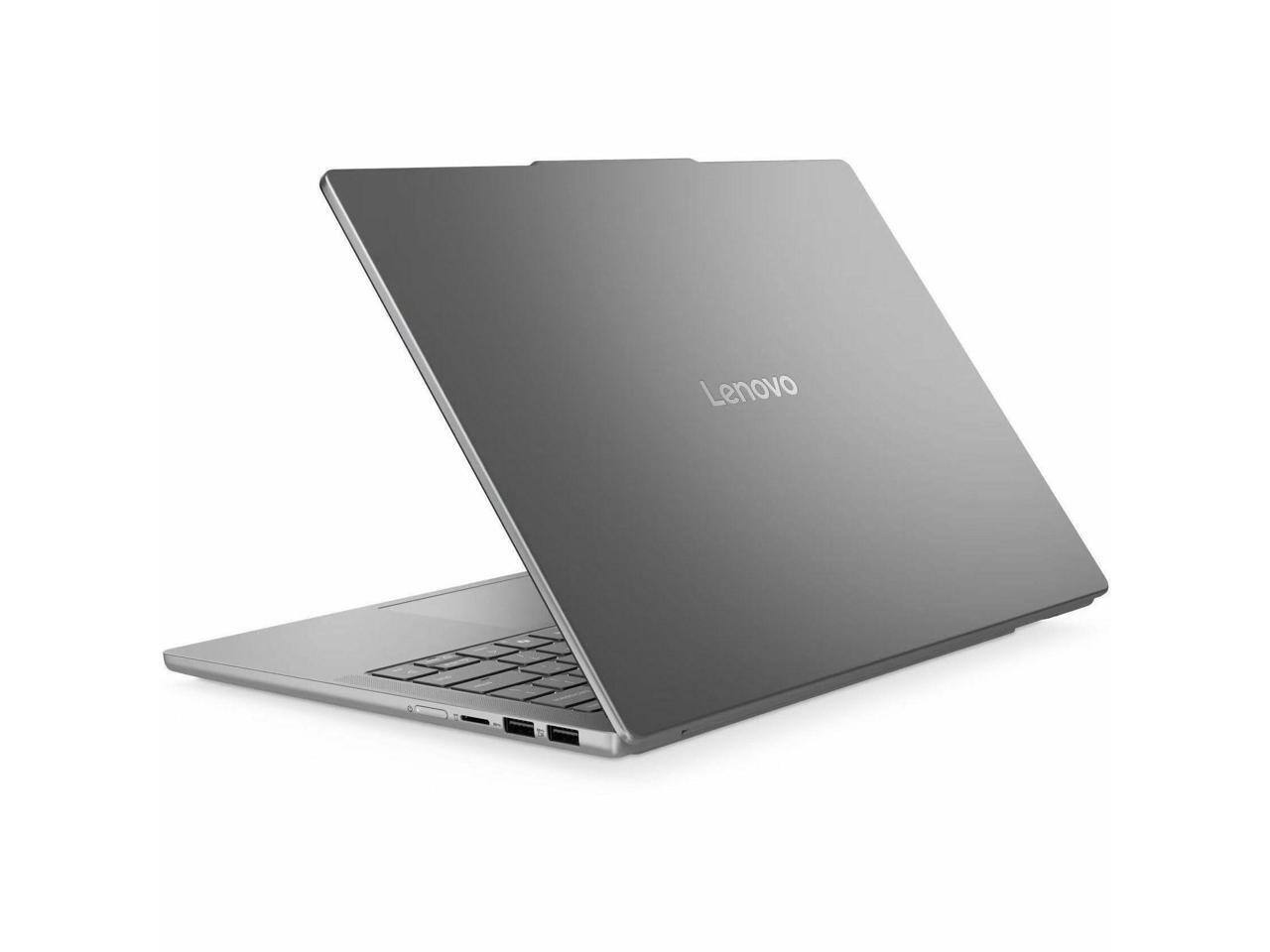 Alt View 1. Lenovo - Lenovo 83LL000HUS 14" Touchscreen Chromebook - Intel Core 5 220U, 16 GB, 256 GB SSD, Wi-Fi 6E - Gray.