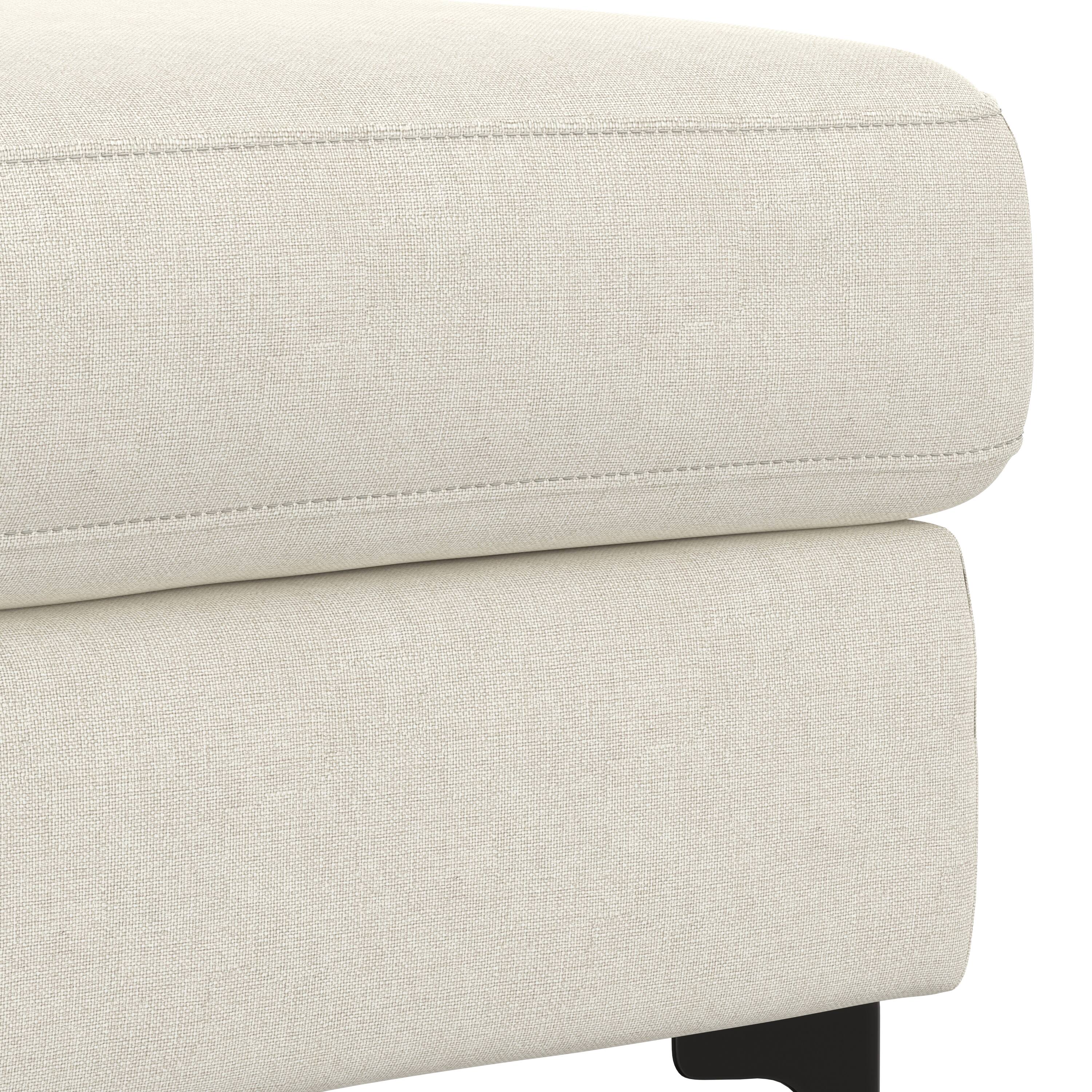 Alt View 5. Simpli Home - Ava Ottoman in Tightly Woven Performance Fabric - Cream.