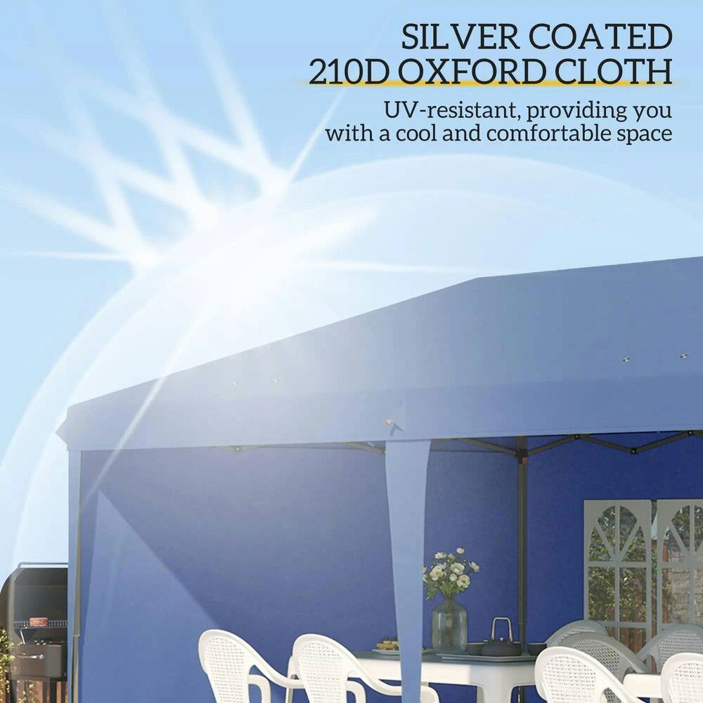 SILVER COATED  
210D OXFORD CLOTH  
UV-resistant, providing you with a cool and comfortable space
