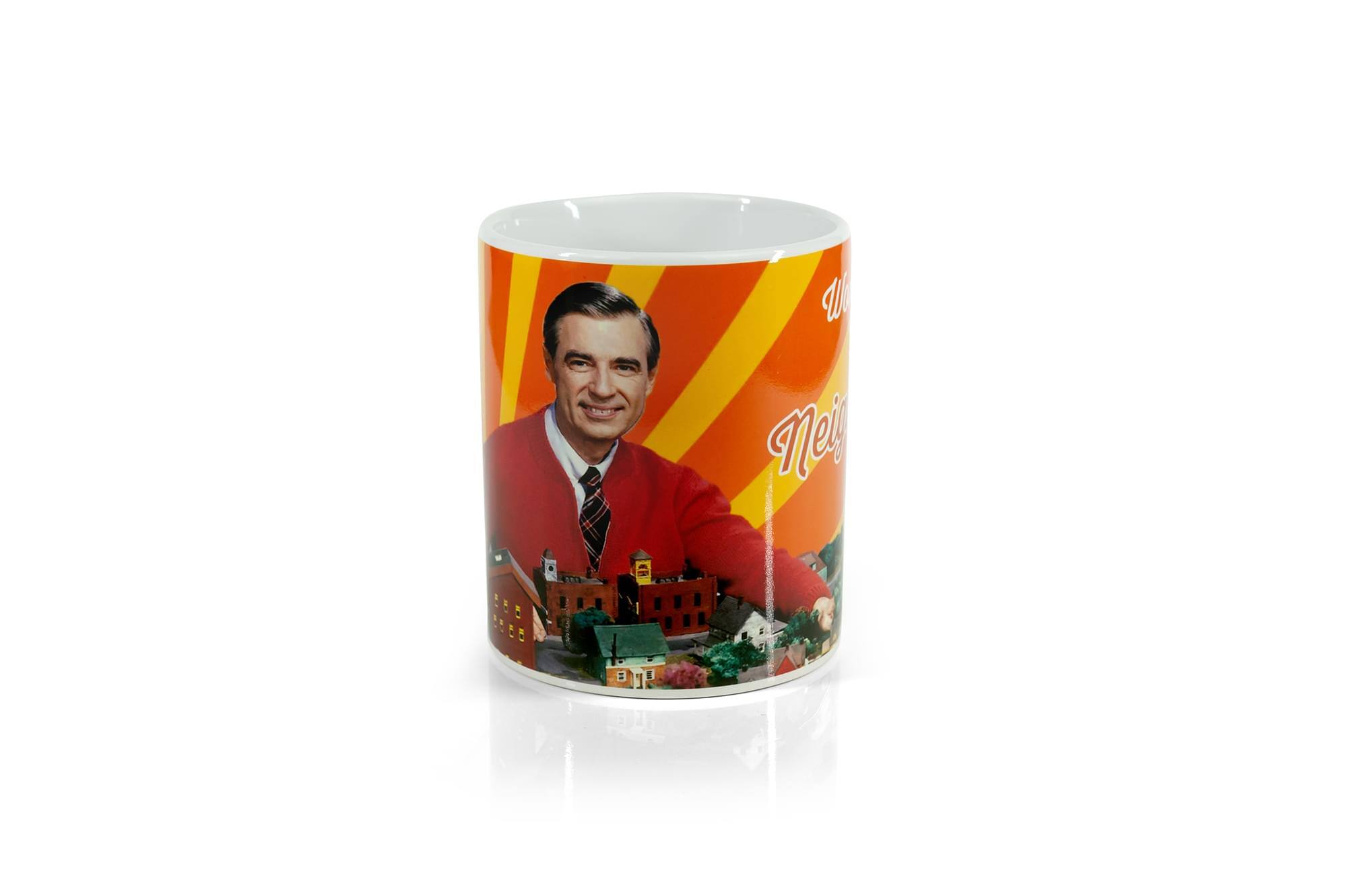 Alt View 10. Surreal Entertainment - Mister Rogers Neighborhood Mug | Won't You Be My Neighbor | Holds 15 Ounces - Red.