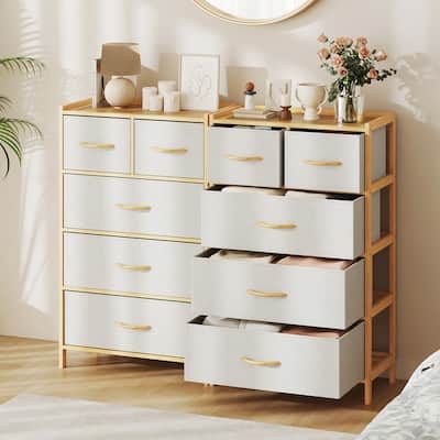 Gymax 5 Drawer Bamboo Chest of Drawers Storage Organizer Unit for Gymax 5 Drawer Bamboo Chest of Drawers Storage Organizer Unit for