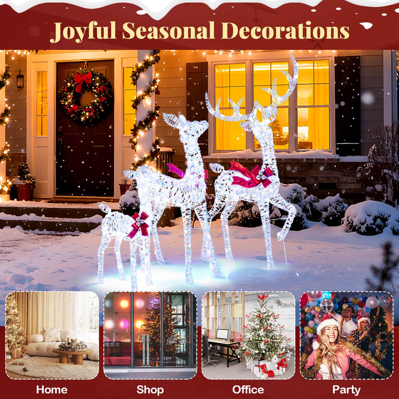 Joyful Seasonal Decorations

Home  
Shop  
Office  
Party