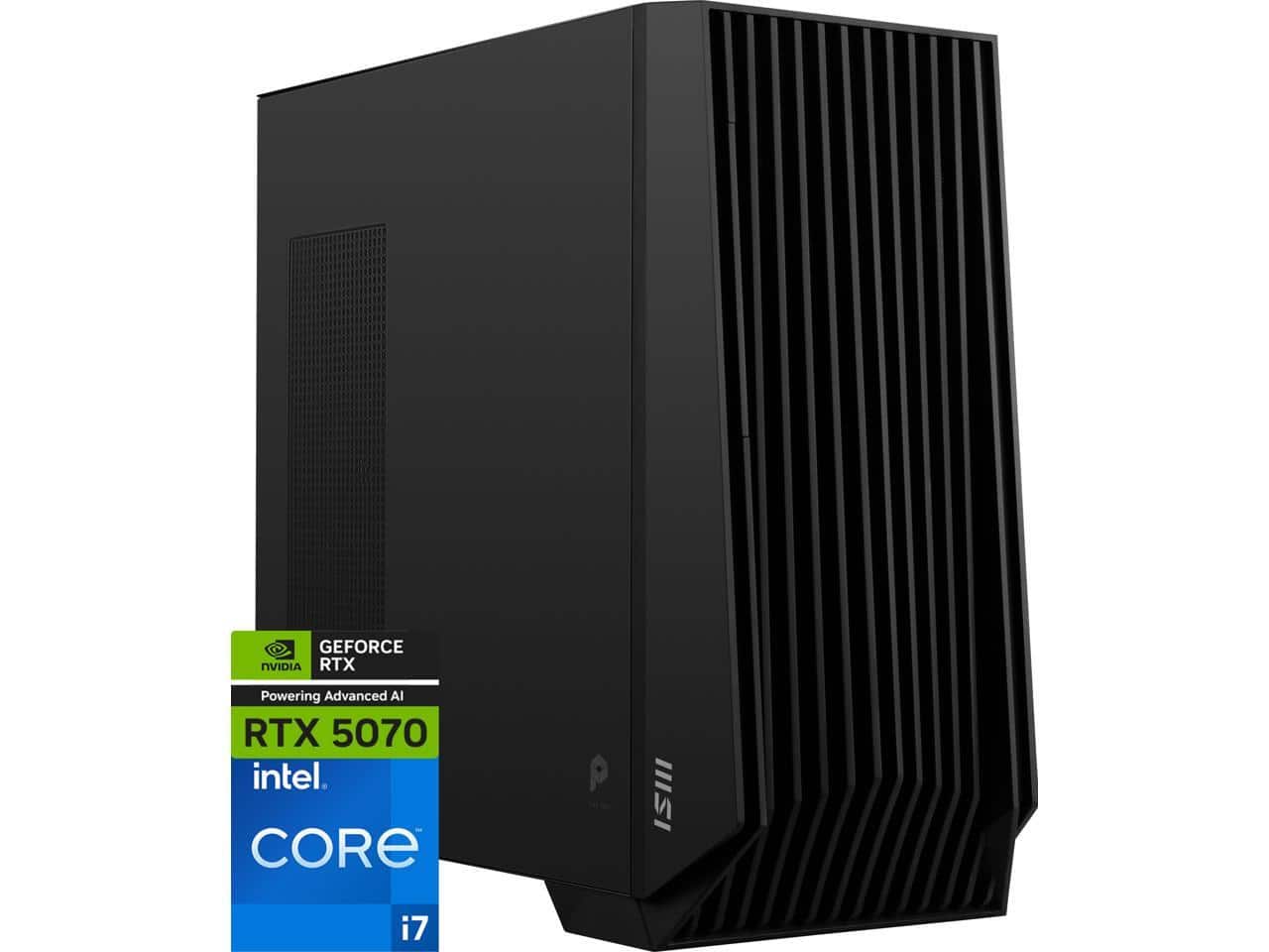 MSI - PRO DP400 14NVP-013US - i7-14700F, 32GB, 2TB SSD, RTX 5070, Win 11 Pro - Black