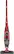 Front. Hoover - Presto Bagless Cordless 2-in-1 Handheld/Stick Vacuum - Red.