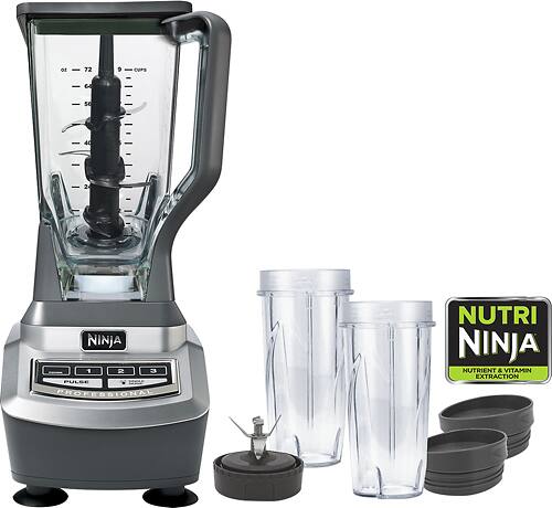 Best Buy Ninja Professional 72 Oz Blender Gray BL740   7771031cv11a 