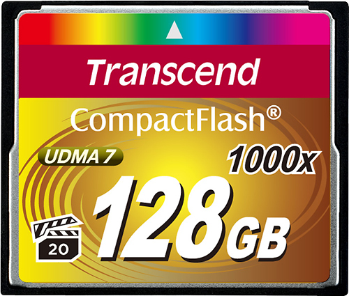 Best Buy: Transcend 1000x 128GB CF I Memory Card TS128GCF1000