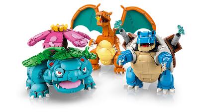 LEGO Pokemon: Venusaur Charizard and Blastoise [LEGO, #72153 LEGO Pokemon: Venusaur Charizard and Blastoise [LEGO, #72153