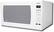 Angle. Panasonic - 2.2 Cu. Ft. Full-Size Microwave - White.