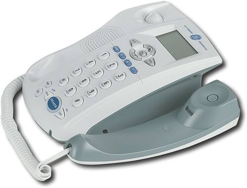 Angle Standard. GE - Corded Phone with Caller ID.