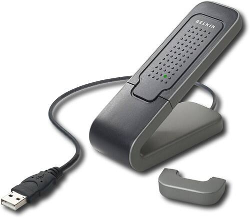 Angle Standard. Belkin - Wireless-G Plus MIMO USB 2.0 Network Adapter.