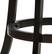Alt View 14. CorLiving - Woodgrove Three Bar Design 43" Wood Barstool - Espresso/White.