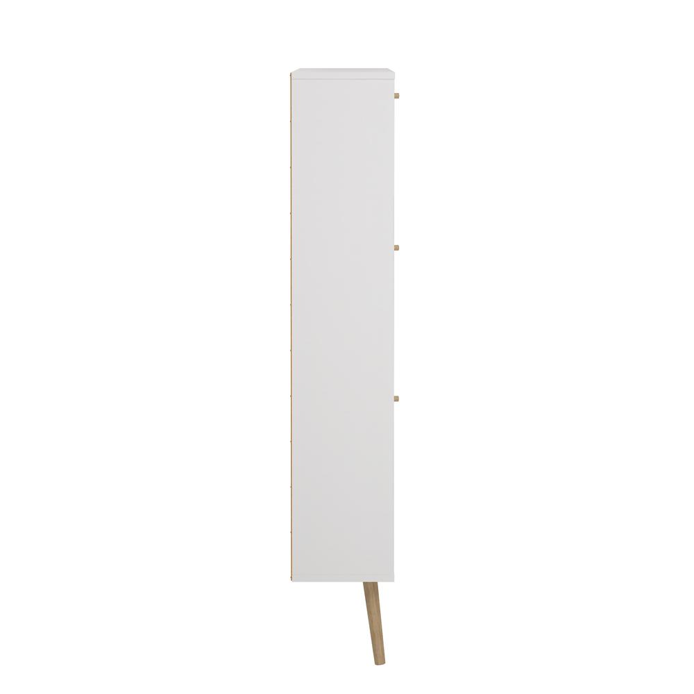 Alt View 1. Tvilum - Bodo 3 Drawer Shoe Storage Cabinet - White.