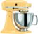 Front Zoom. KitchenAid Artisan Series 5 Quart Tilt-Head Stand Mixer - KSM150PSMY - Majestic Yellow.