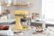 Left Zoom. KitchenAid Artisan Series 5 Quart Tilt-Head Stand Mixer - KSM150PSMY - Majestic Yellow.