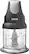 Front. Ninja - Express Chop 3-Cup Food Processor - Gray.