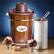 Alt View 1. Nostalgia - ICMP600WD 6-Quart Wood Bucket Ice Cream Maker - Woodgrain.