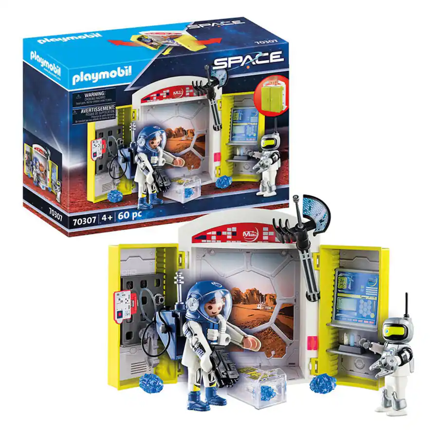 Playmobil 70307 Mars Mission Space 60 Piece Building Set Multi Color playmobil-70307-mars-mission-space-60-piece-building-set-multi-color