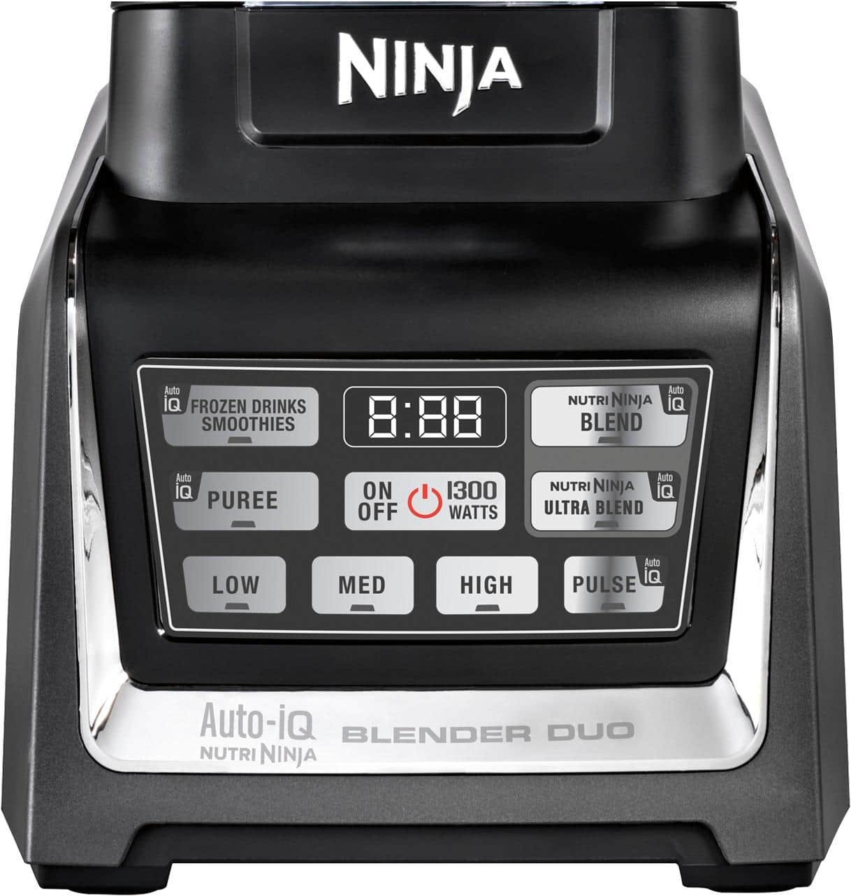 Nutri Ninja 72Oz. Blender Duo with Auto IQ Black/Silver BL641 Best Buy