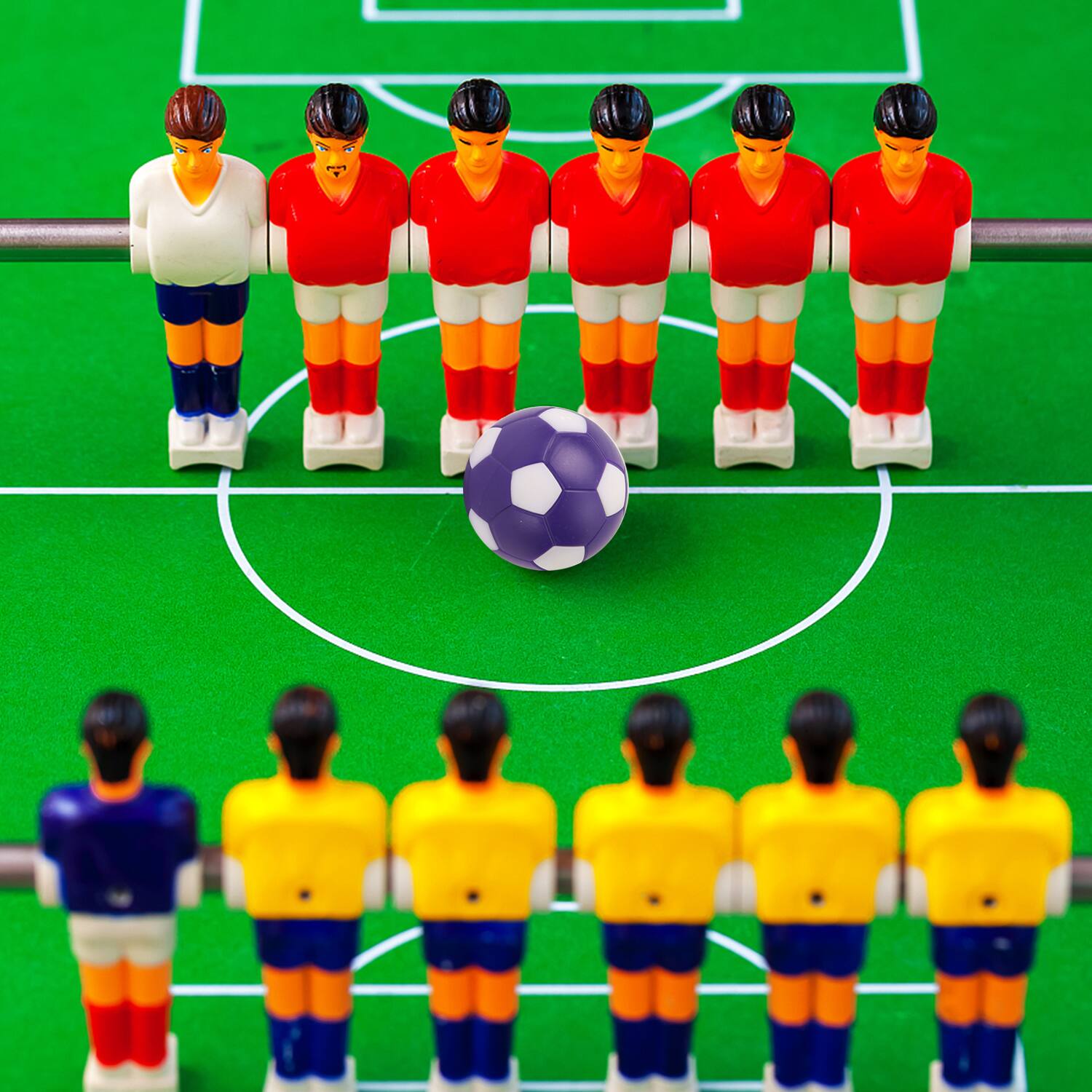 Alt View 1. GSE Games & Sports Expert - Foosball Table Replacement Balls, 36mm(1.42") Tabletop Soccer Football Balls(Multicolor-12 Pack) - Multicolor.