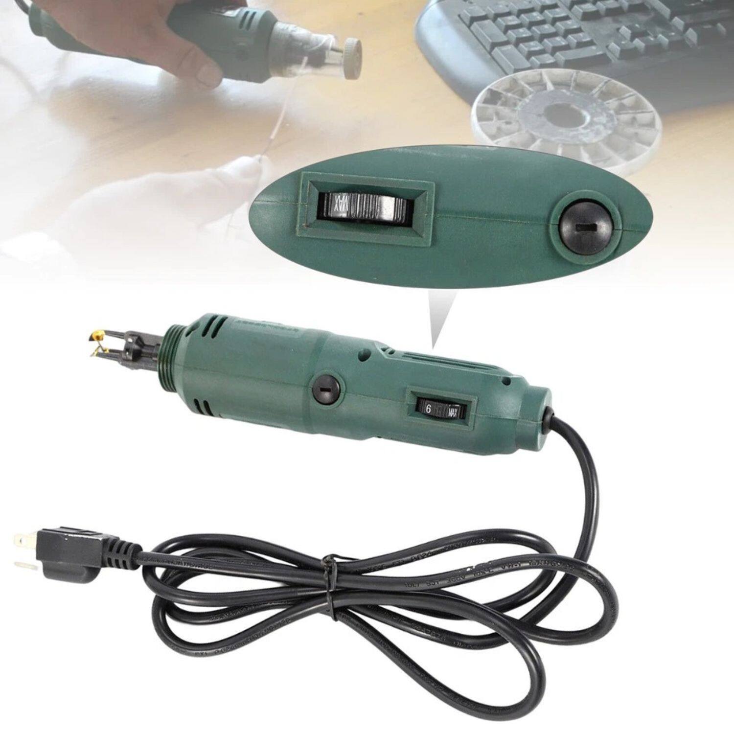 Back. Stock Preferred - 12500RPM Handheld Magnet Wire Stripping Machine - Silver / Black.