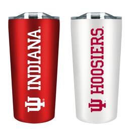 The Fanatic Group - Indiana Hoosiers 18oz. Soft Touch Tumbler Two-Piece Set - Multicolor