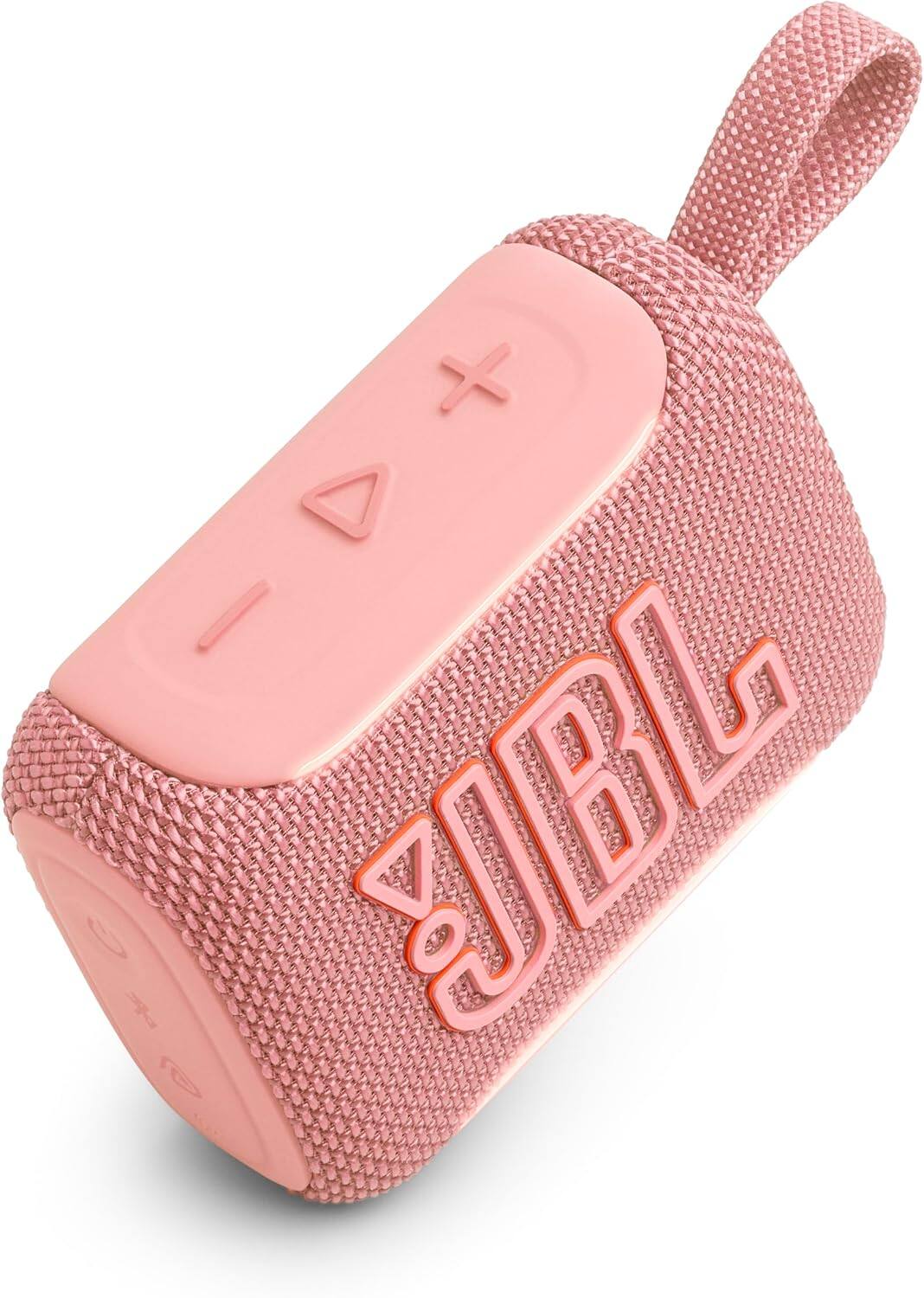Back. JBL - Go 5 Portable Bluetooth Speaker Pink - Pink.