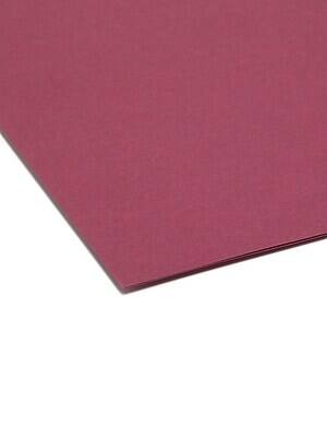 Alt View 3. Smead - Smead File Folders, 1/3-Cut Tab, Letter Size, Maroon, 100/Box (13093) - Maroon.