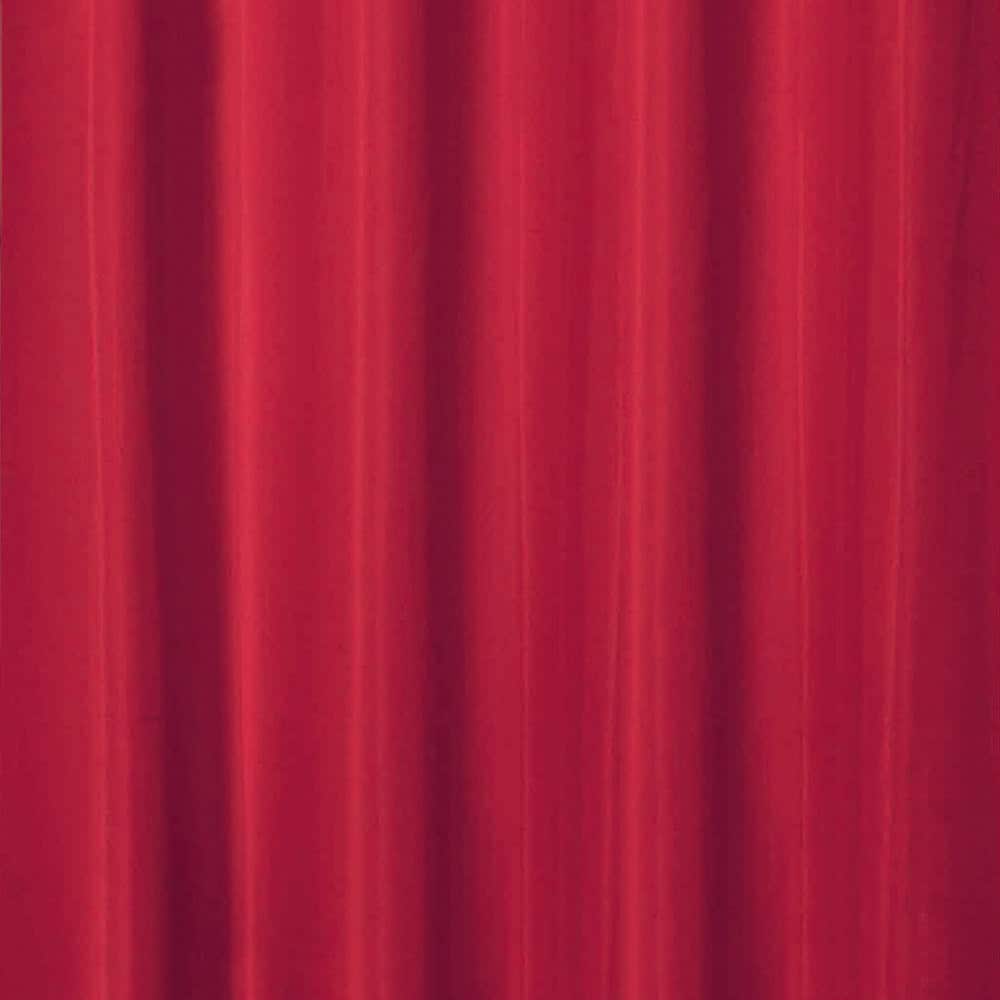 RT Designers Collection - Kennedy Grommet Curtain Panel for Elegant Home Decor - Red