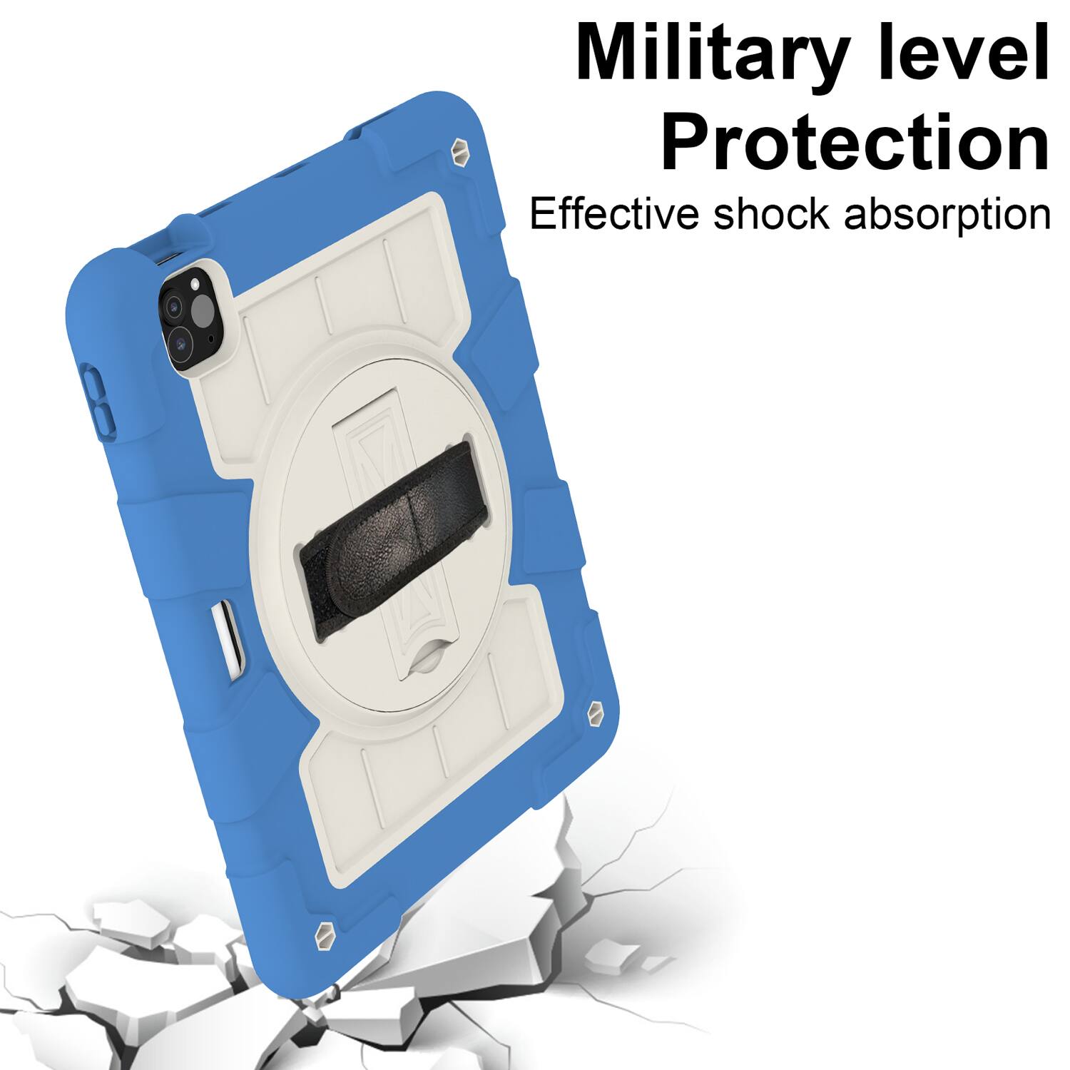 Military level Protection  
Effective shock absorption