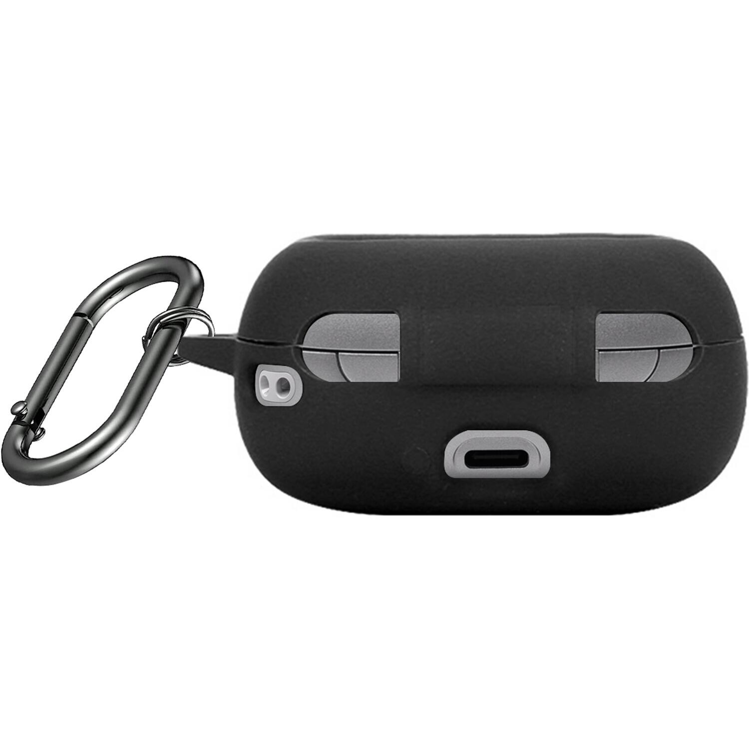 Alt View 12. SaharaCase - Venture Series Silicone Case for JBL Live Buds 3 Earbuds - Scorpion Black.