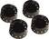 Angle Standard. Gibson - Speed Knobs - Black.