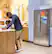 Alt View 13. GE - 36 in. Wide 27.9 Cu. Ft. Side-By-Side Refrigerator with Extra Tall Dispenser and In-Door Icemaker - Stainless Steel.