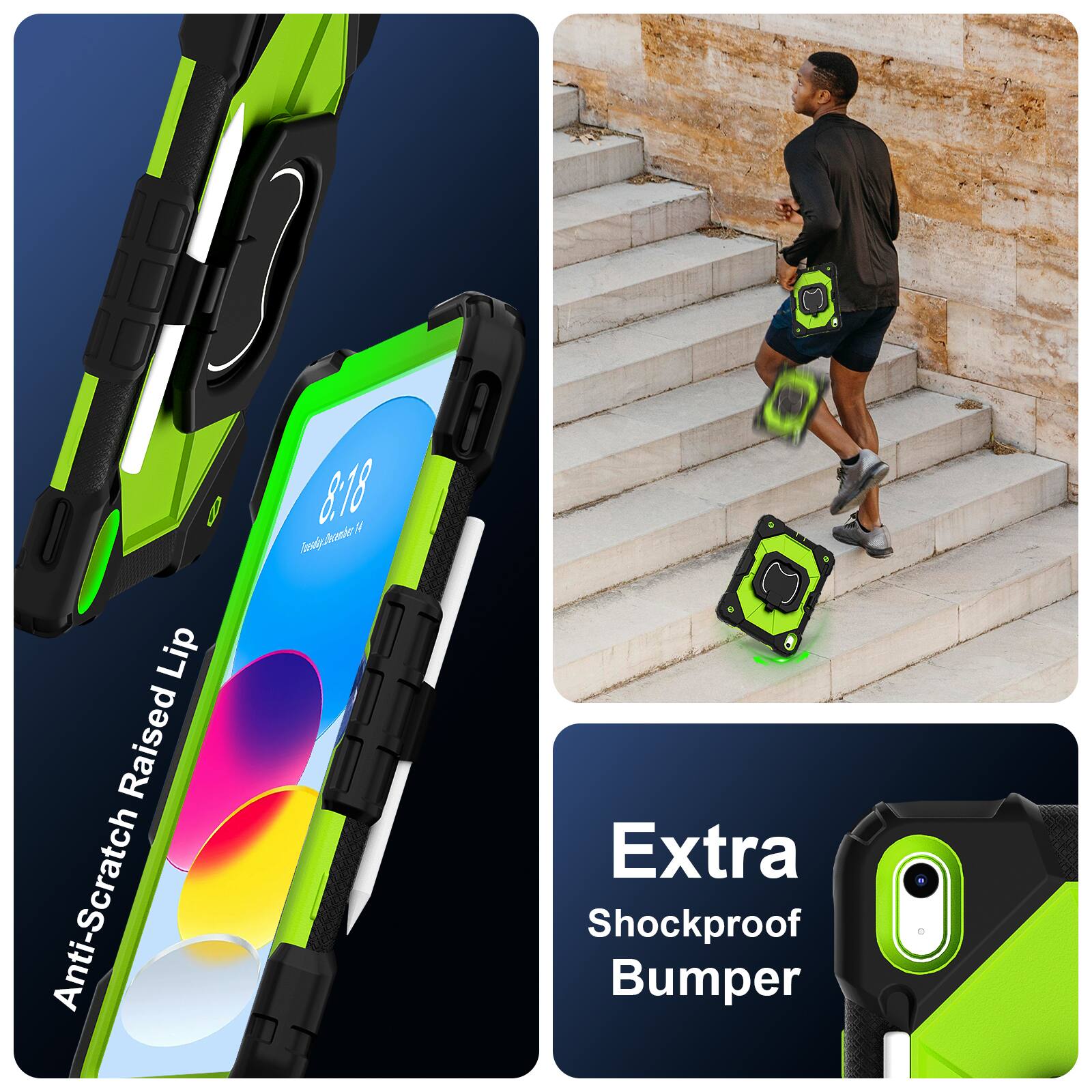 I A 818 o eay hr A Lip Raised Anti-Scratch Extra Shockproof Bumper

Anti-Scratch Raised Lip

Extra Shockproof Bumper