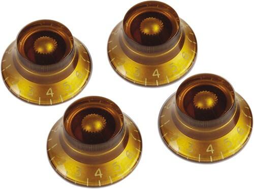 Front Standard. Gibson - Top Hat Knobs - Amber.