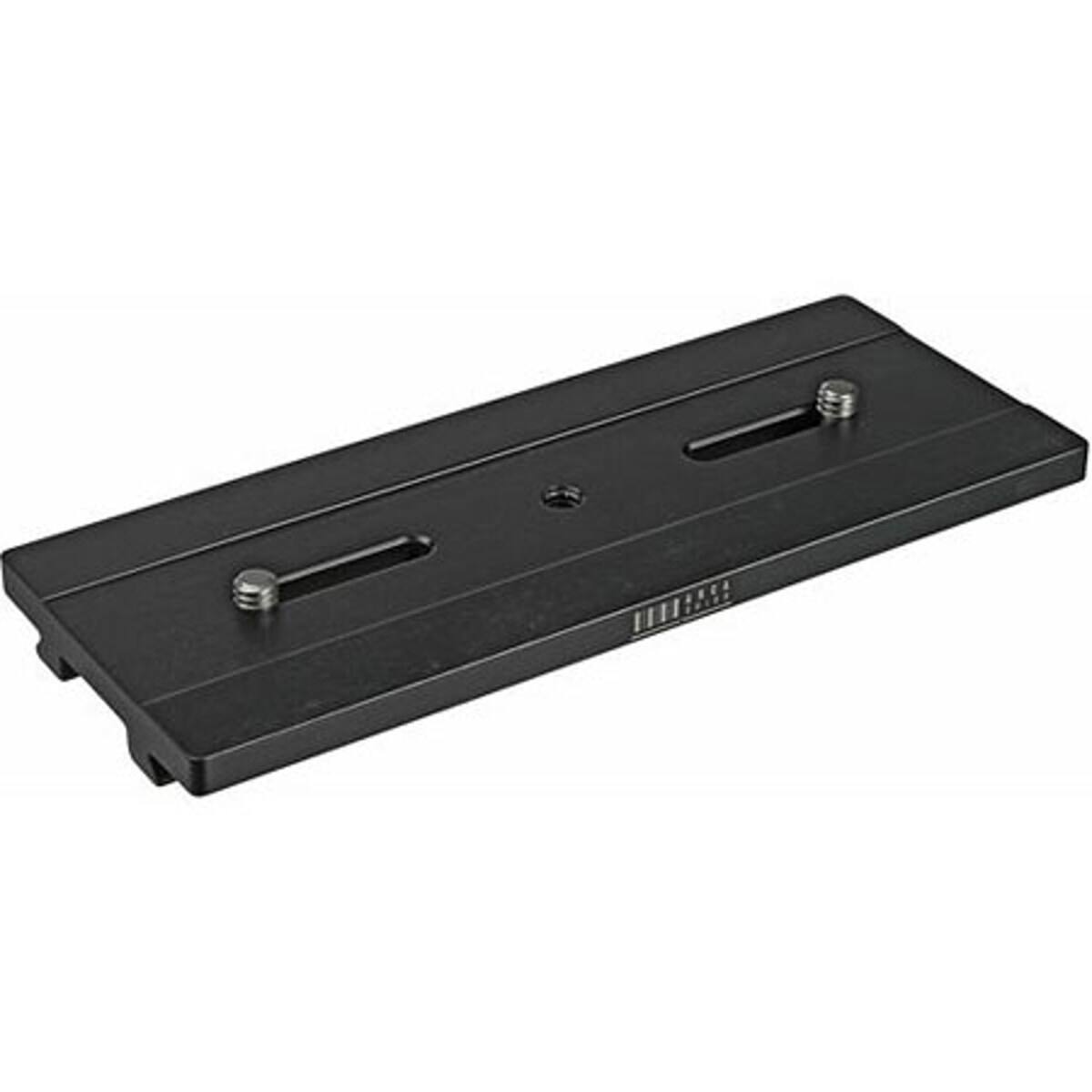 Front. Arc - Arca Swiss Long Quick Release Plate with 2 1/4" Screws (screw distance adjustable from 25-100mm).