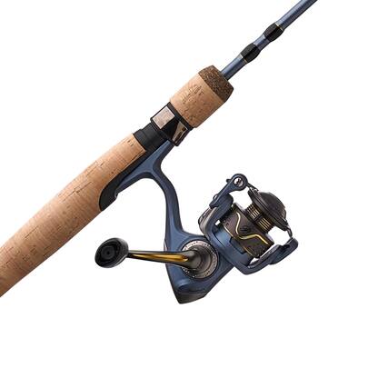 Front. NICHOLAS KLEIN - President Spinning Reel And Fishing Rod Combo - 30 Size Reel - 6'6" - Medium - 2pc New Model.