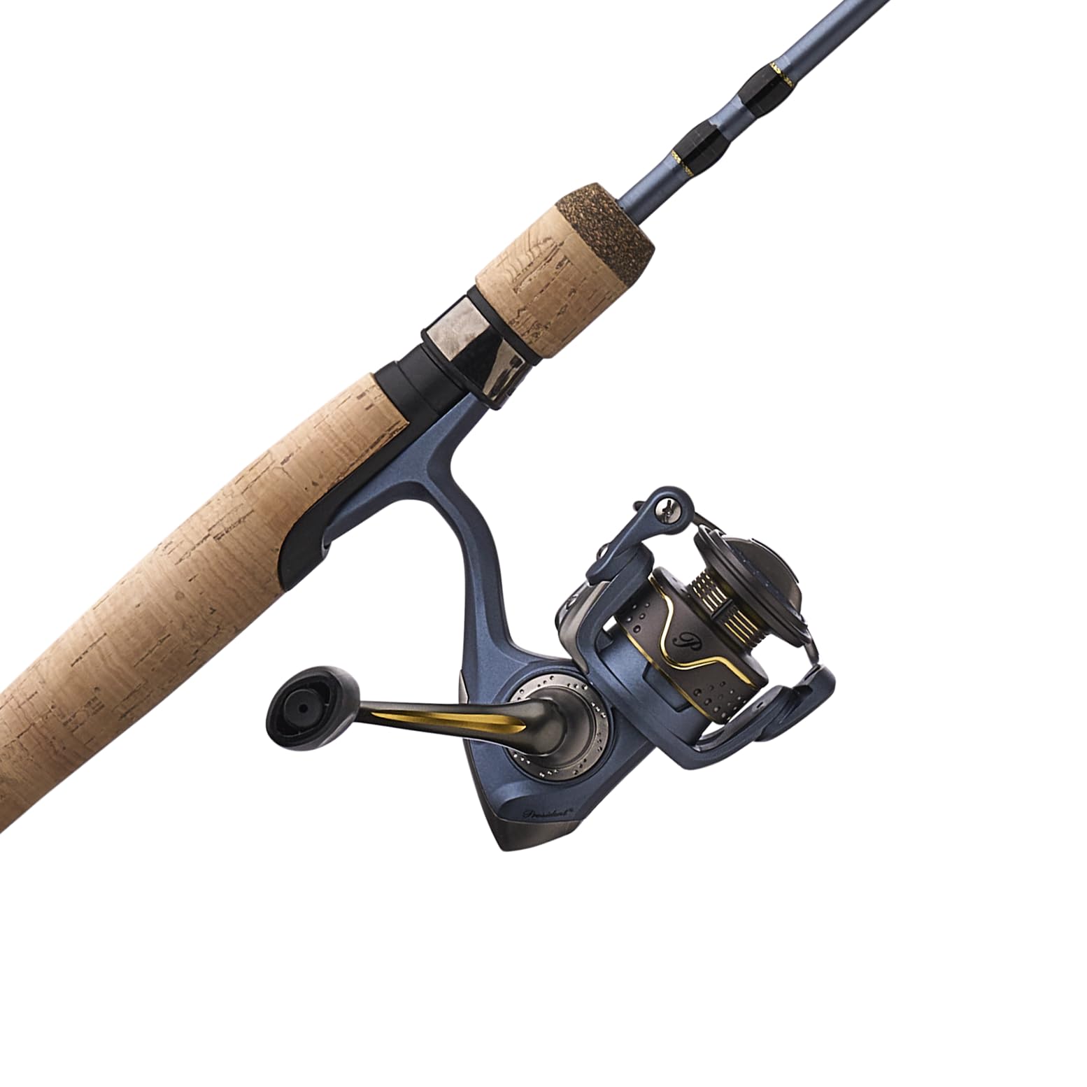 Front. NICHOLAS KLEIN - President Spinning Reel And Fishing Rod Combo - 30 Size Reel - 6'6" - Medium - 2pc New Model.