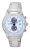 Citizen - Classic Eco-Drive Chronograph Stainless Steel Dial CA7028-81A 100M Men's Watch - White