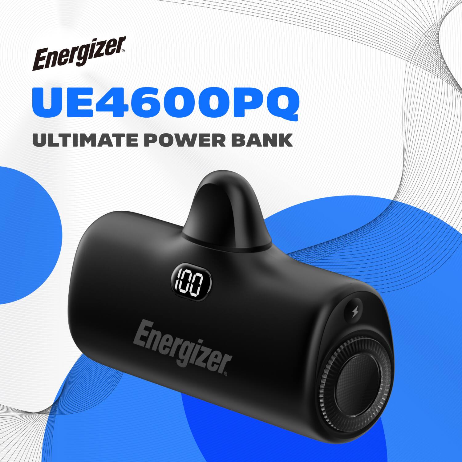 Energizer, UE4600PQ, ULTIMATE POWER BANK, 100, Energizer.