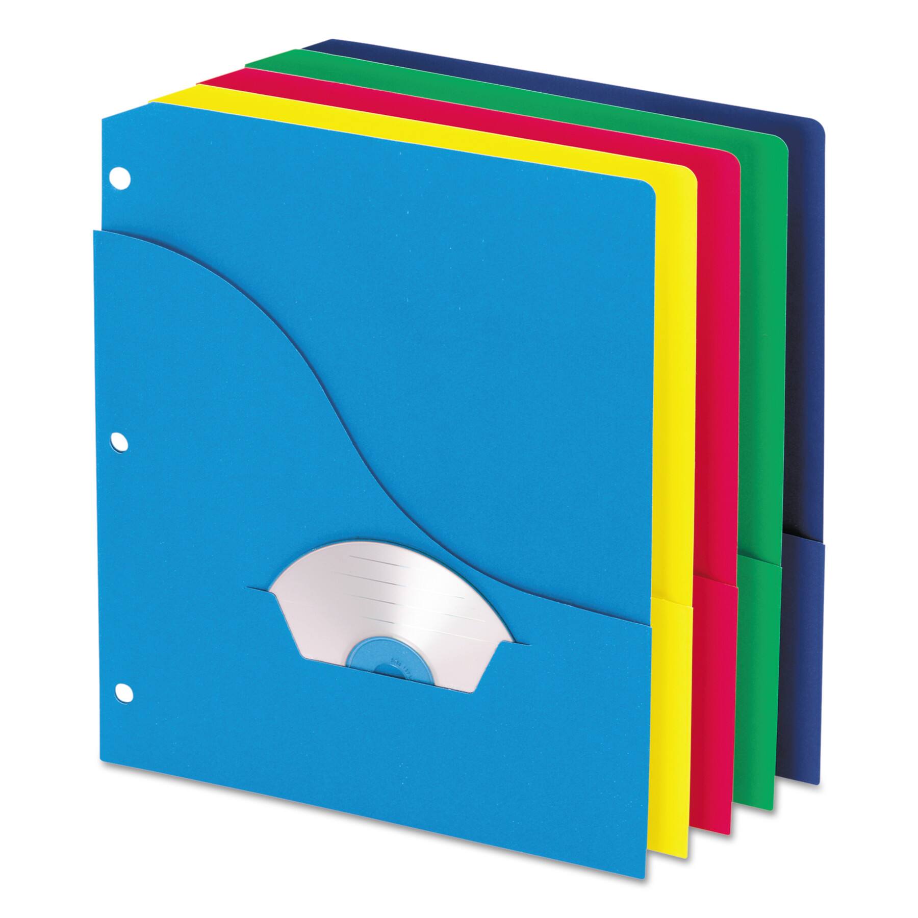 Tops Business Forms - Pocket Project Folders, 3-Hole Punched, Letter Size, Assorted Colors, 10/pack price history on PriceWatchPro