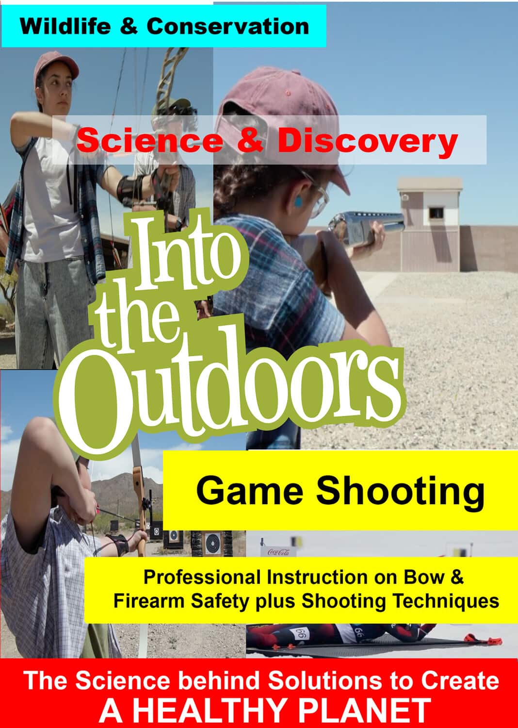 Game Shooting - Professional Instruction on Bow & Firearm Safety plus Shooting Techniques  - DVD