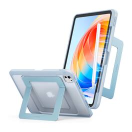 TORRAS - Ostand K1 Guardian,Ultra Slim & Portable iPad Case with adjustable stable stand for iPad Pro 11 inch M4/M5 - Blue