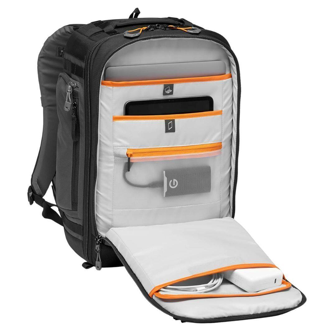 Left. Lowepro - LOWEPRO PRO TREKKER BP350 AW II GREY.