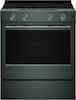 Front. KitchenAid - 5.3 Cu. Ft. Smart Slide-In Electric Range with Two Even-Heat Hyper Elements and Convection Cooking Modes - Juniper.